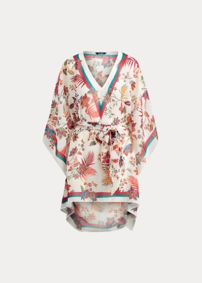 Kimonos Ralph Lauren Mujer Multicolor - Crinkle Chiffon Cover-Up - NSHAU4325